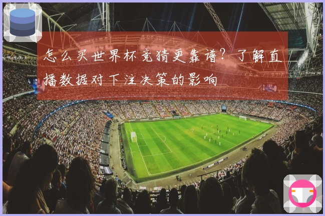 怎么买世界杯竞猜更靠谱？了解直播数据对下注决策的影响